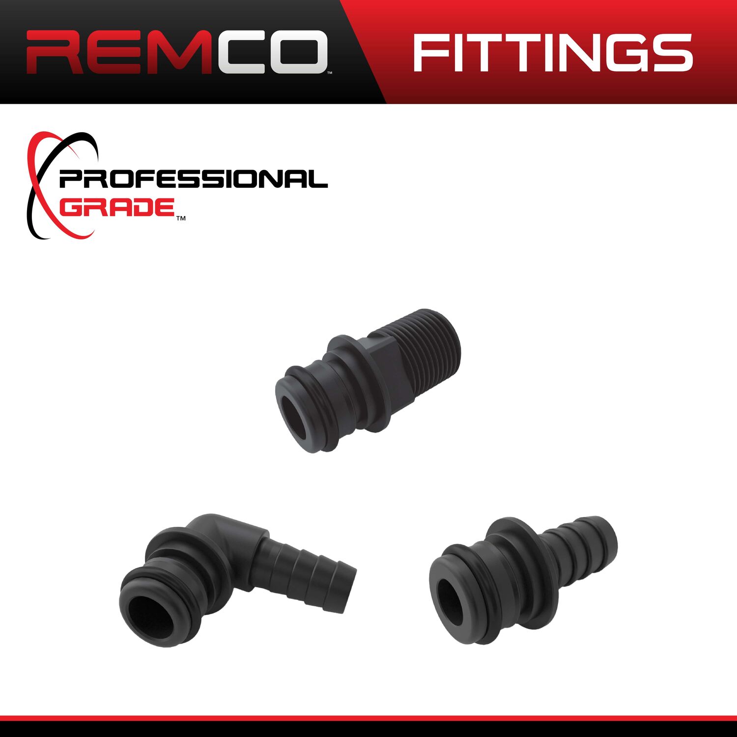 Remco Fitting Kit For FQ5S-38, FQ5E-38 And QTS-556-B, 3/8-In