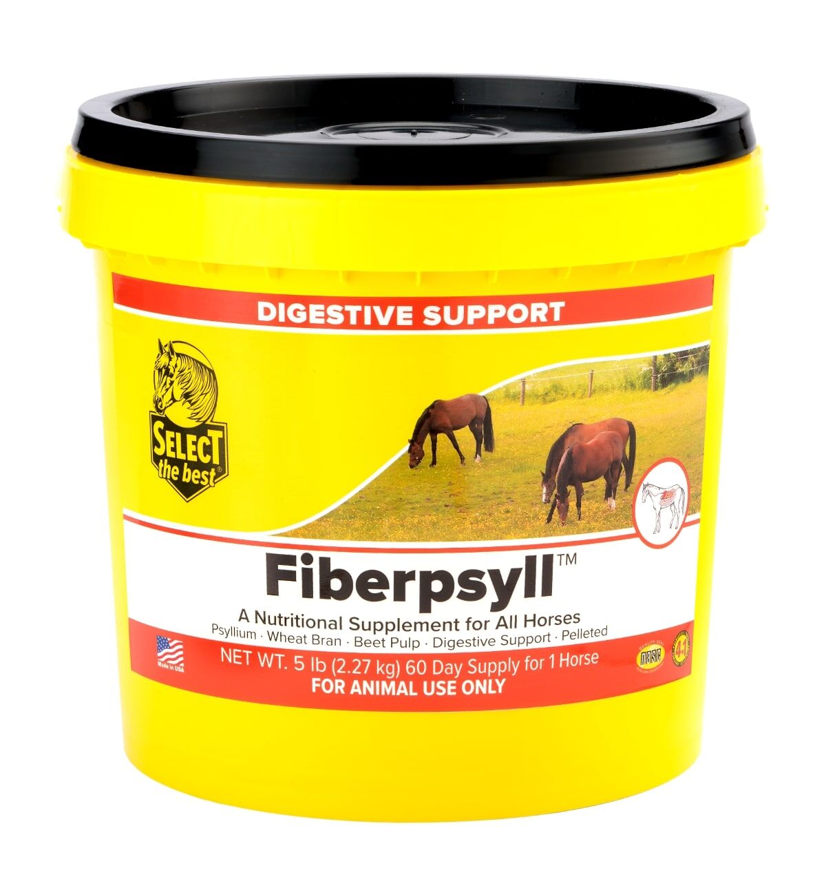 Select The Best Fiberpsyll Digestive Aid, 5-Lb