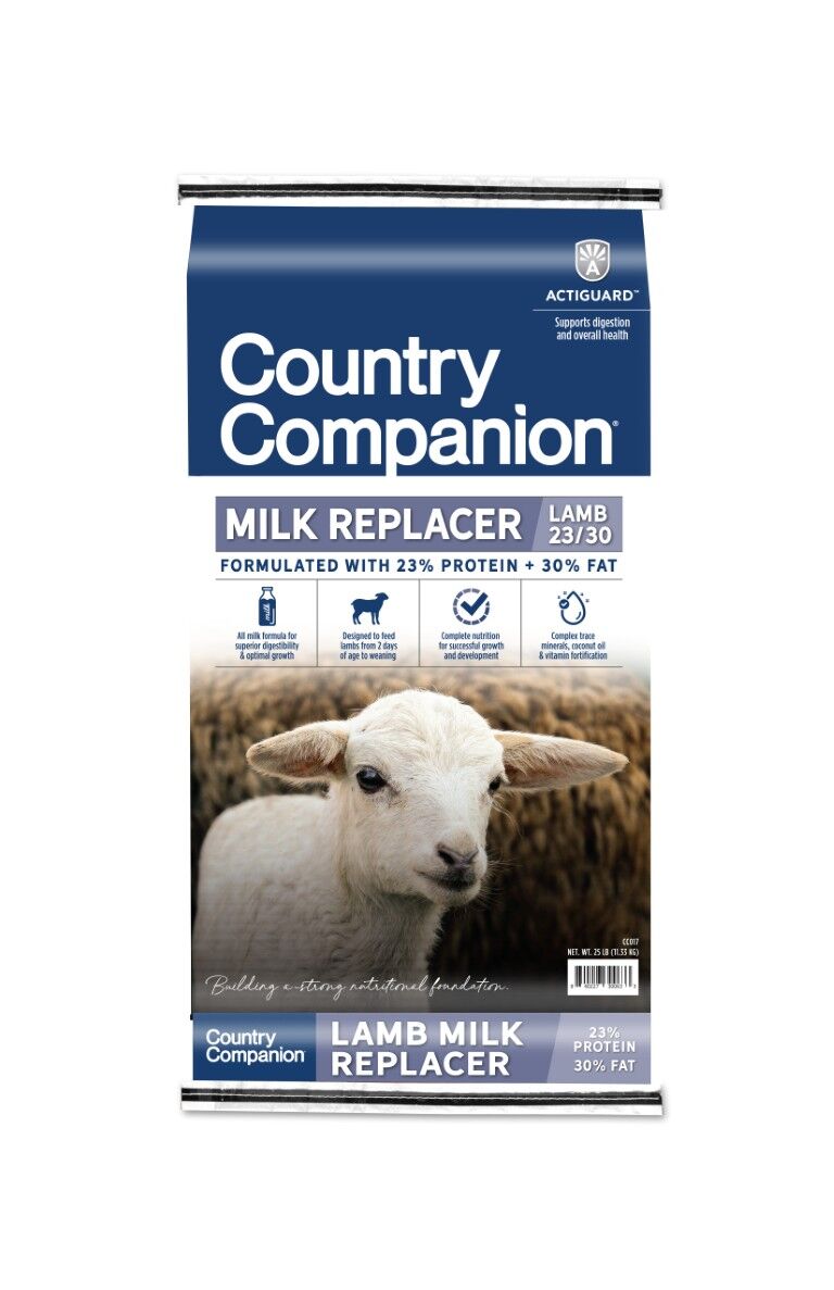 Country Companion Lamb 23/30 Milk Replacer, 25-Lb