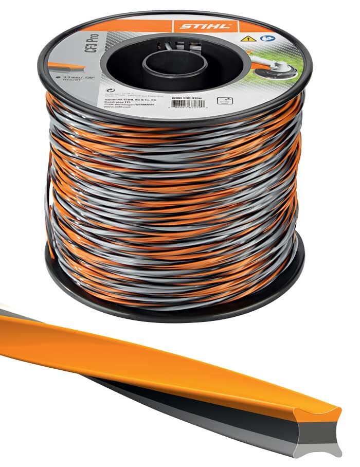 STIHL CF3 Pro Carbon Trimmer Line, .105 - 3-Lb