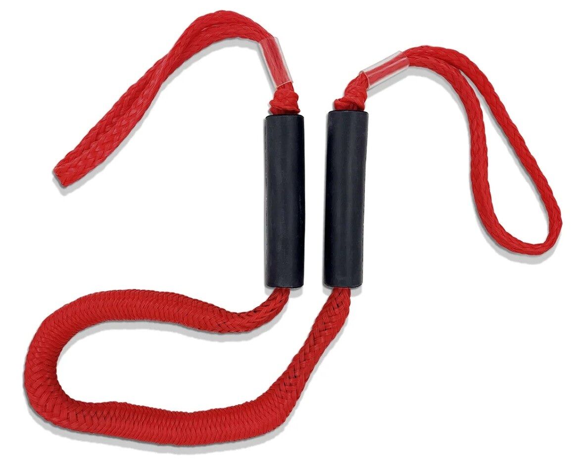 Greenfield Dock Buddy Black Stretch Dockline, 4-Ft