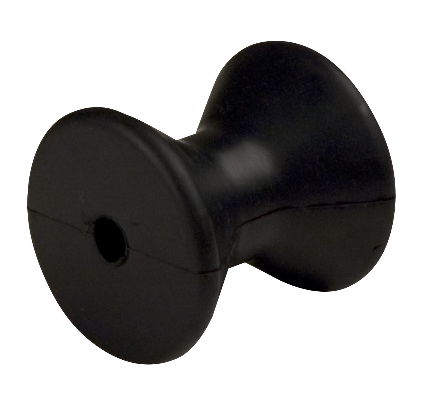 C.E. Smith Black Natural Rubber Bow Roller, 3-In