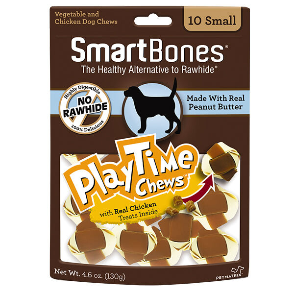 PlayTime Chews Peanut Butter - Small