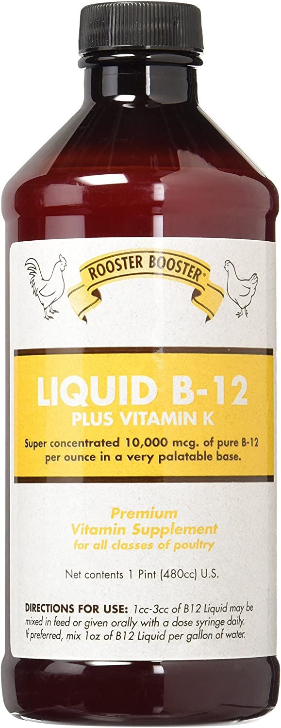 Liquid B-12 Poultry Supplement, 16-Oz