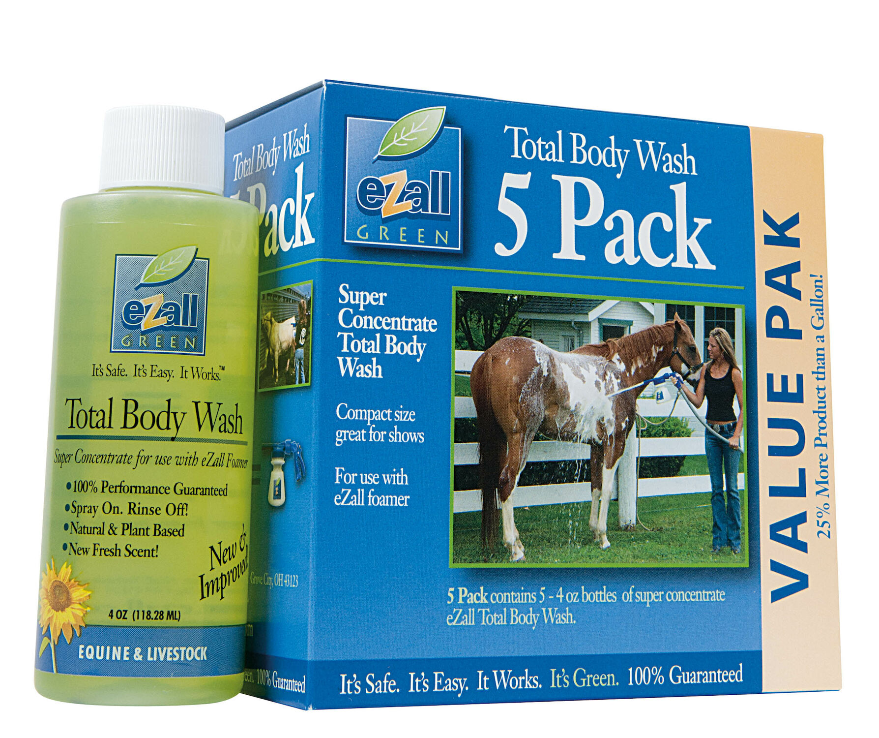 5PK EZALL GREEN BODY WASH CONCEN