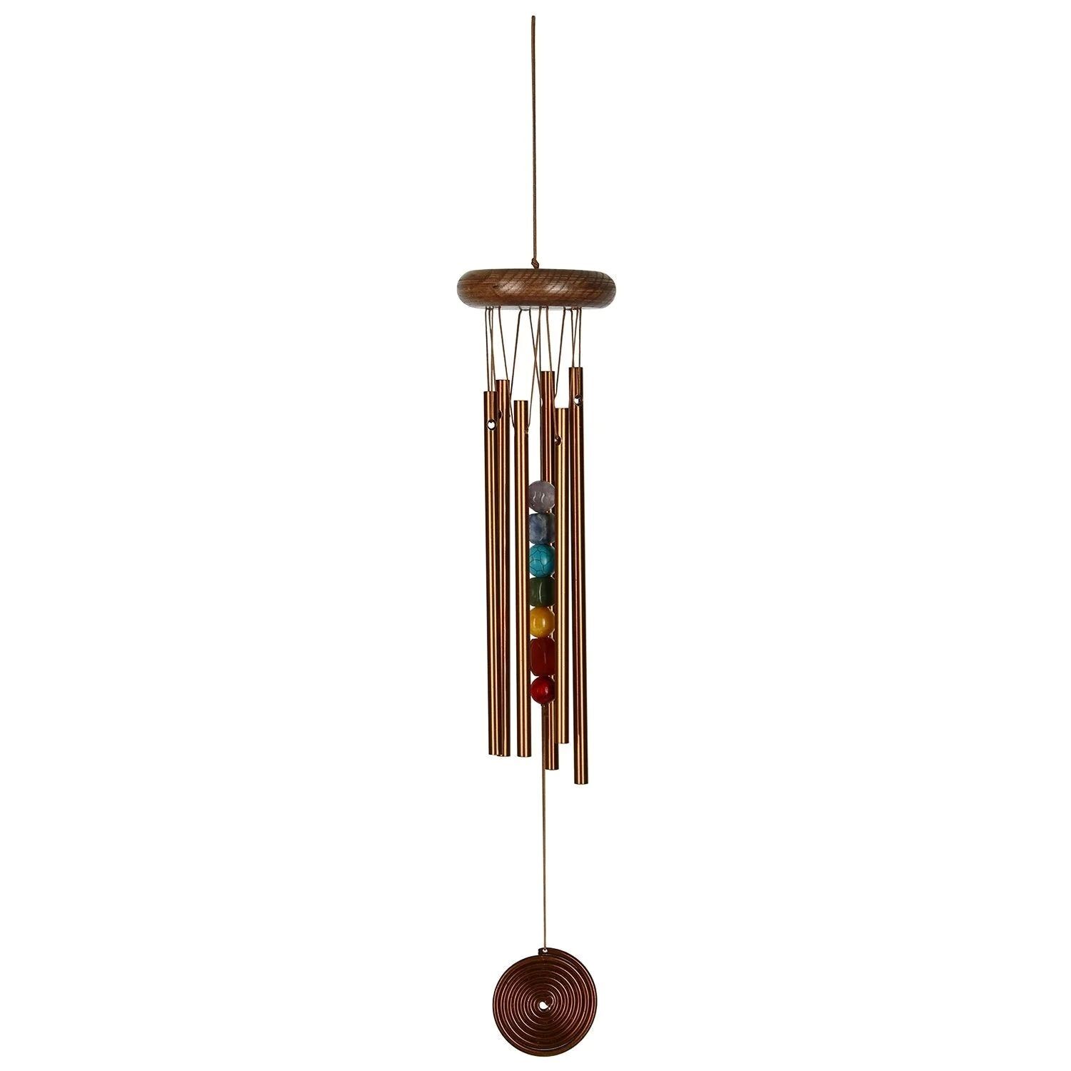 Woodstock Chimes Chakra Chime Seven Stones Bronze