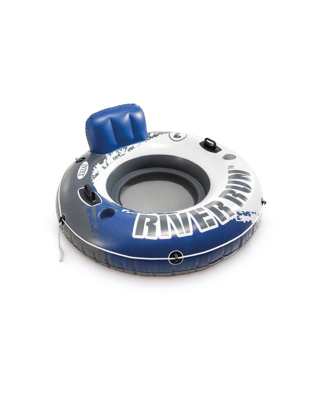 Intex River Run 1 Inflatable Floating Blue Lake Tube