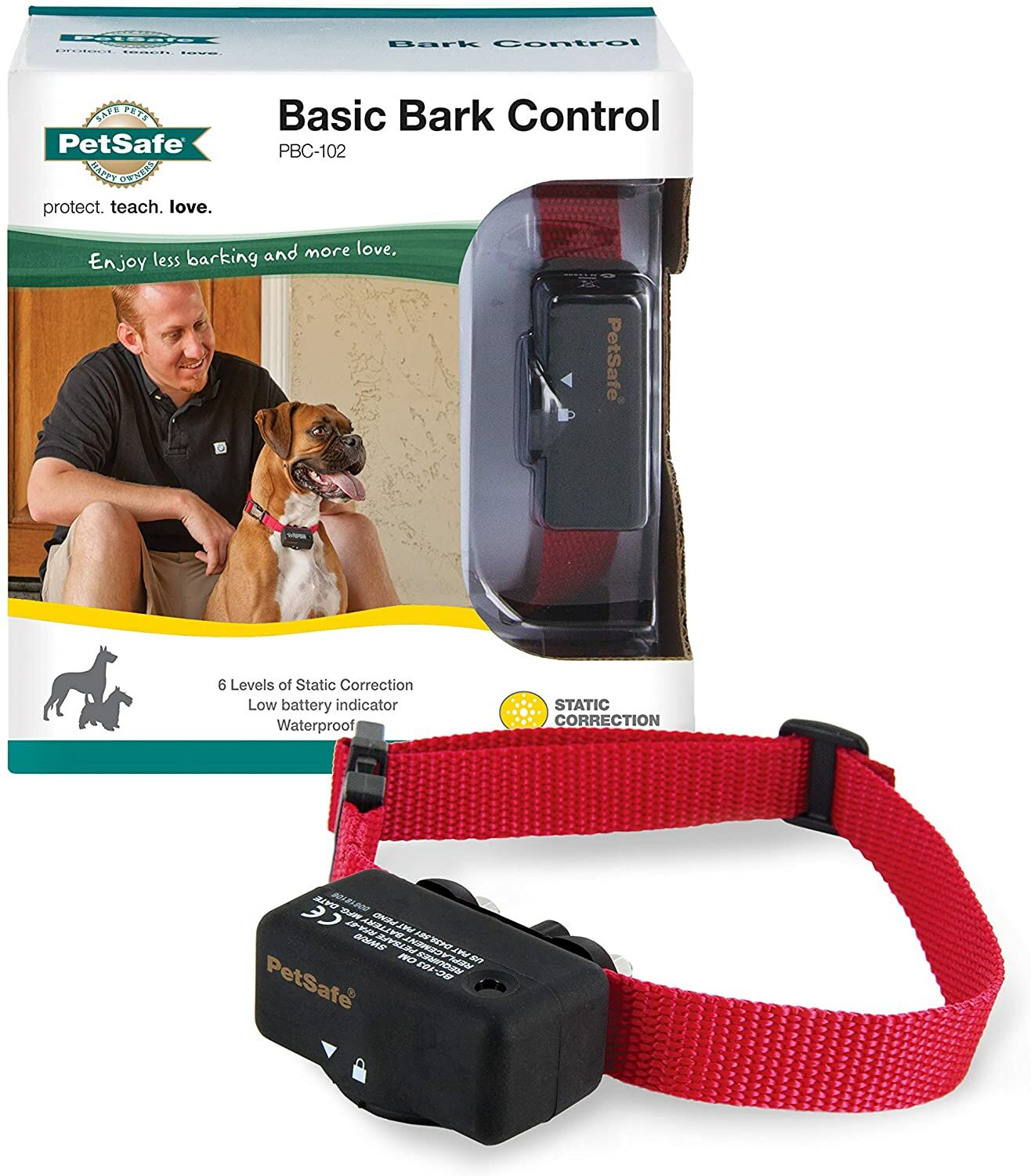 PetSafe Bark Control Collar for Dogs 8-Lb and Up