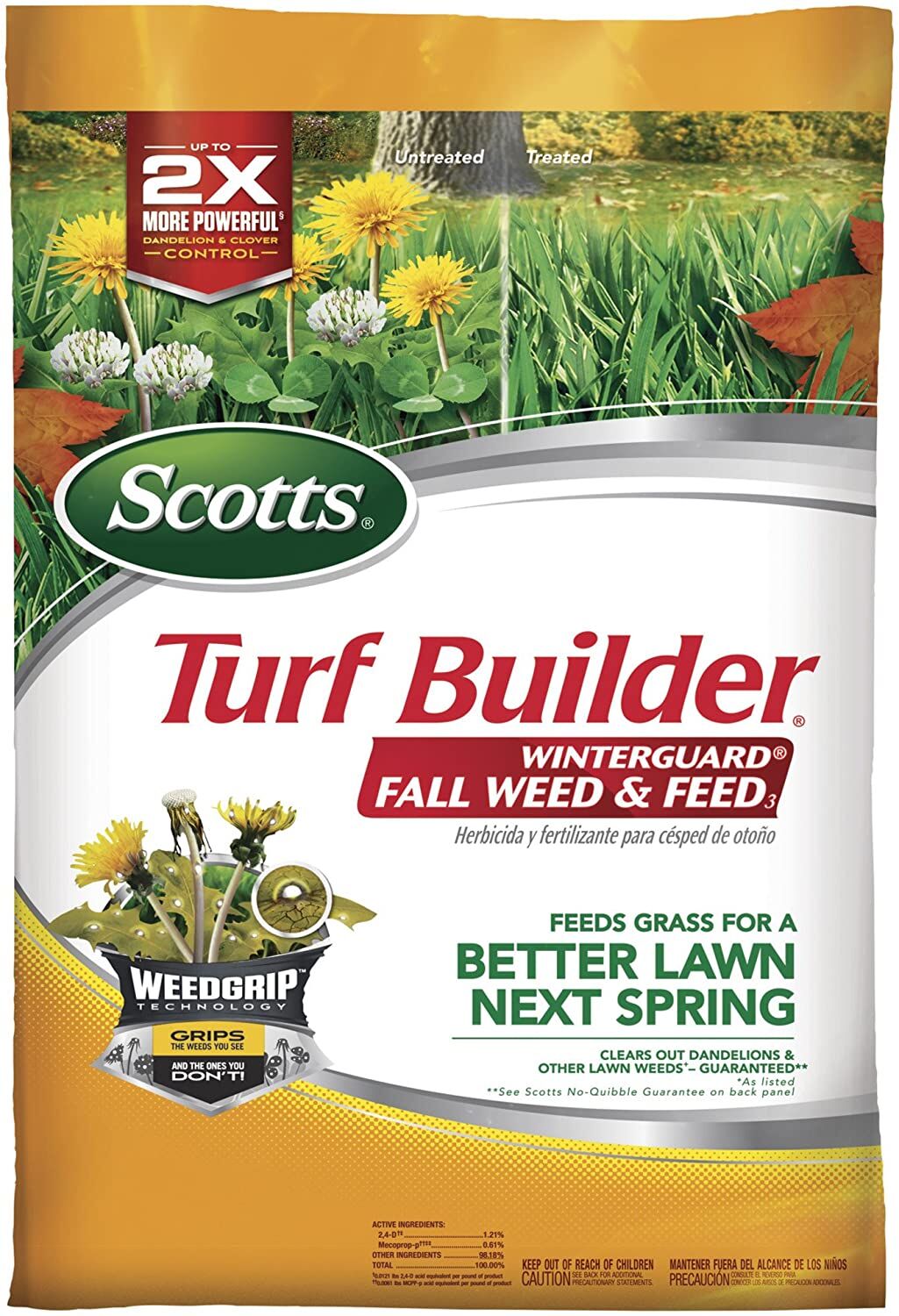 Turf Builder® WinterGuard® Fall Weed & Feed 3, 14-Lb Bag