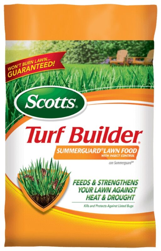 Scotts Turf Builder Summerguard Lawn Food with Insect Control, 14-lb Bag