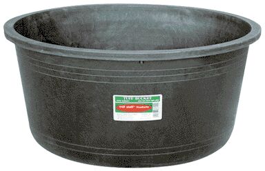 Rubber Round Tub, 15-Gal