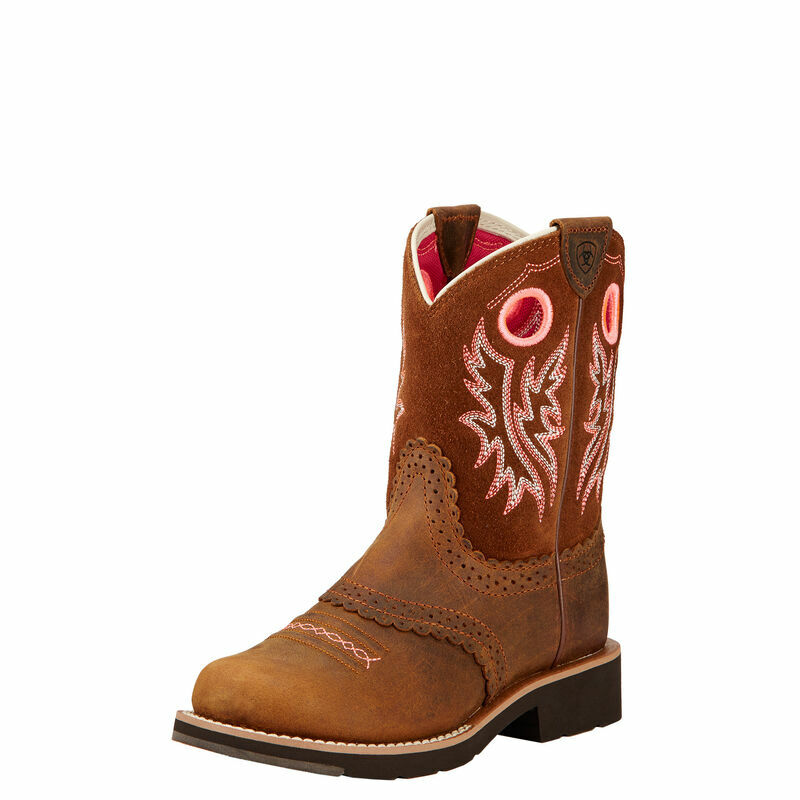 Ariat Kids' Fatbaby Cowgirl Western Boot