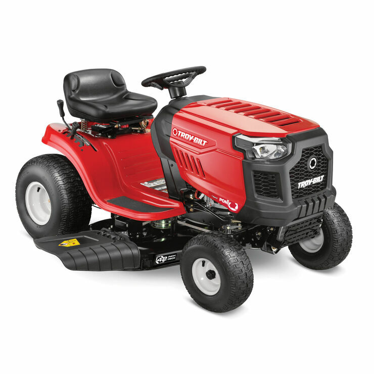 Troy-Bilt Pony 42-In Gas Riding Tractor Lawn Mower