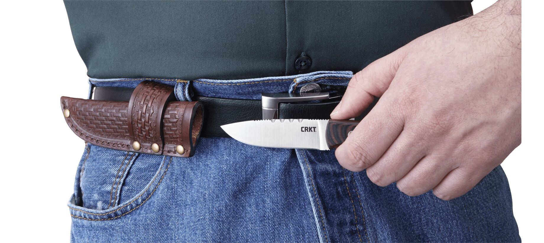 Hunt'N Fisch Fixed Blade Knife with Sheath