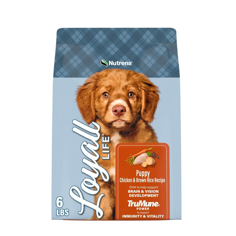 Nutrena Loyall Life Puppy Chicken & Brown Rice Recipe Dog Food, 6-Lb
