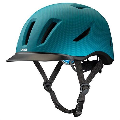 Terrain™ Helmet in Teal Carbon, Large
