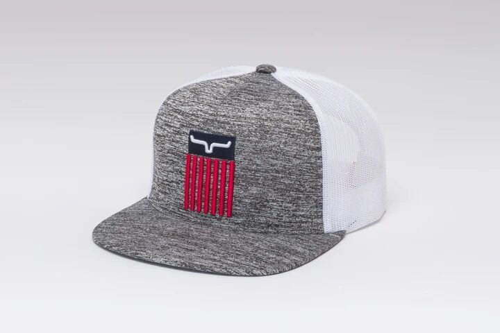 Cody Trucker Hat in Grey Heather 