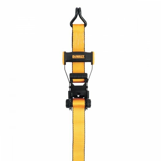 DeWALT 2-In X 27-Ft 10,000-Lb Heavy-Duty Ratchet Tie-Down Strap with Double J Hooks