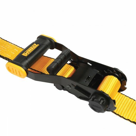 DeWALT 2-In X 27-Ft 10,000-Lb Heavy-Duty Ratchet Tie-Down Strap with Double J Hooks