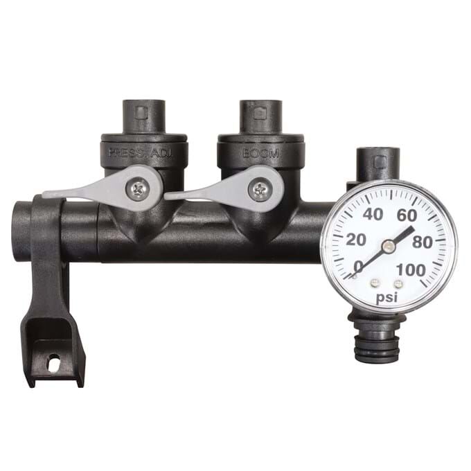 30-Gal Trailer Sprayer with 2 Nozzle Boom & 2.4 GPM Pump