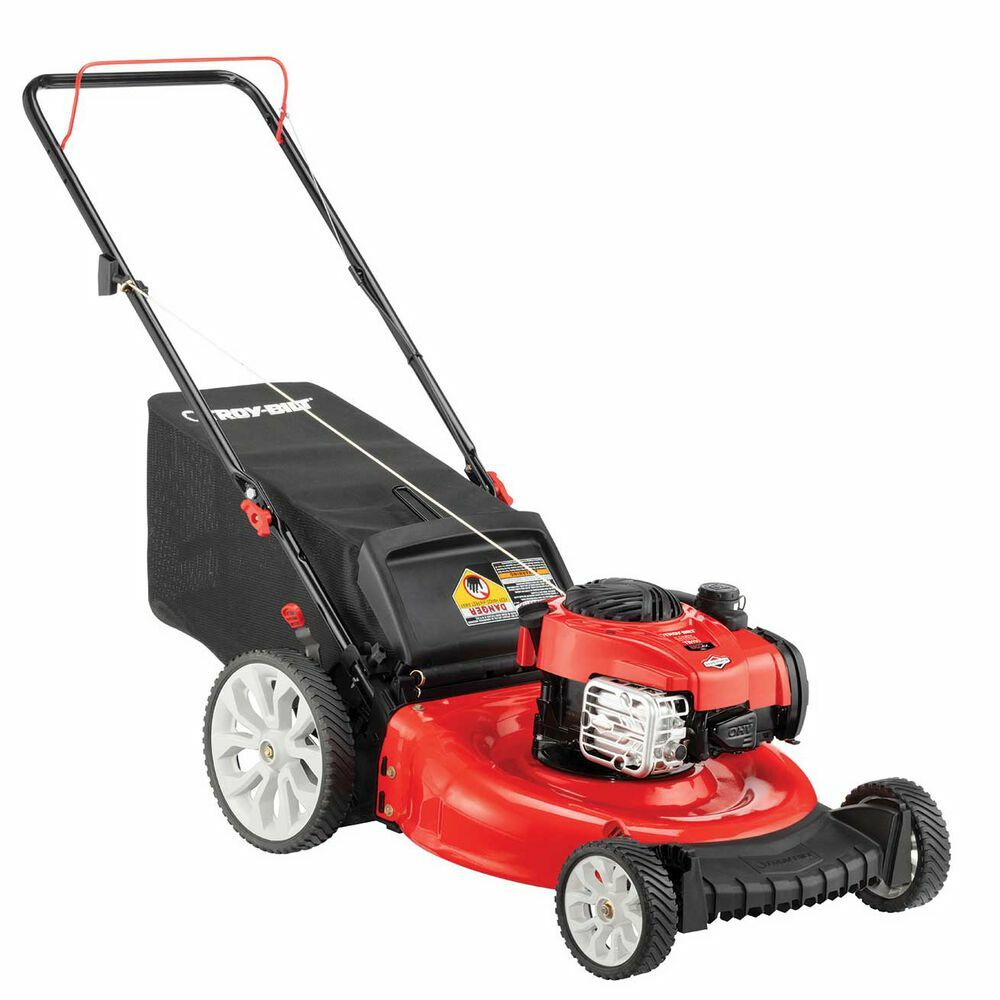 Troy-Bilt TB125B 21-In Gas Walk Behind Push Lawn Mower