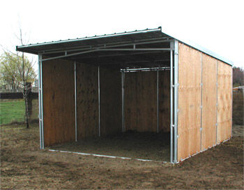Noble Panels & Gates 12-Ft x 12-Ft Shelter Double Bow Piece, 12-Ft (Shelter Piece Frame Only)