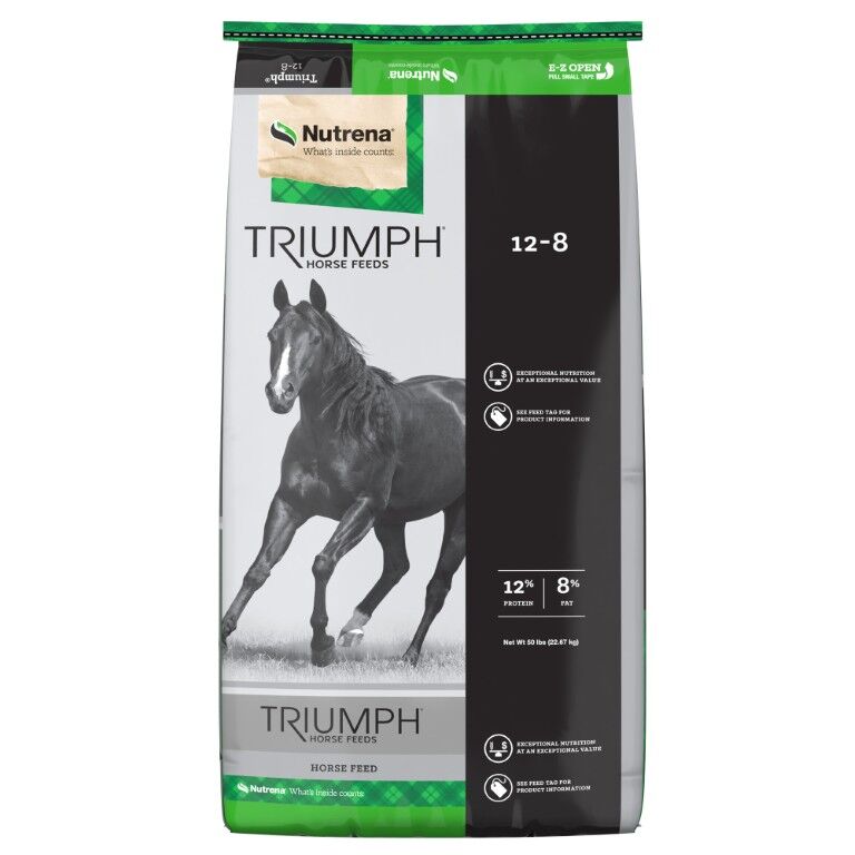 Nutrena Triumph 12-8 Horse Pellet, 50-Lb