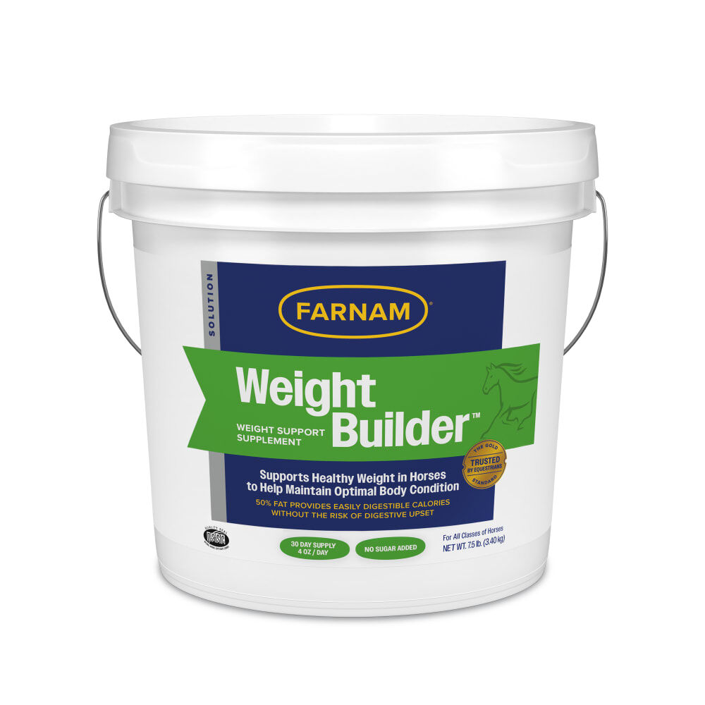 Farnam Weight Builder Equine Supplement, 7.5-Lb