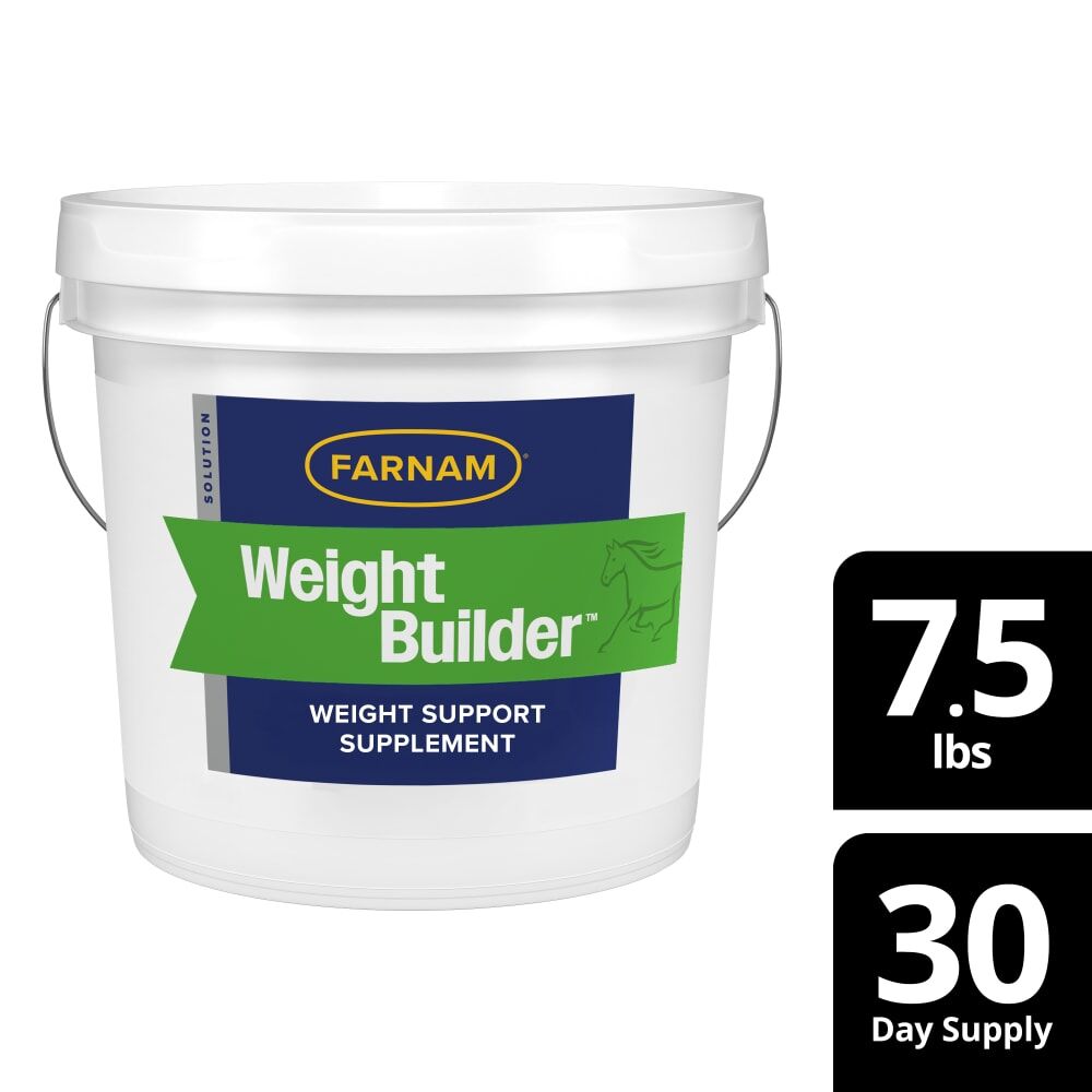 Farnam Weight Builder Equine Supplement, 7.5-Lb