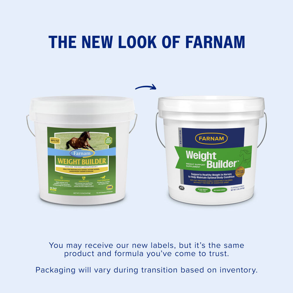Farnam Weight Builder Equine Supplement, 7.5-Lb