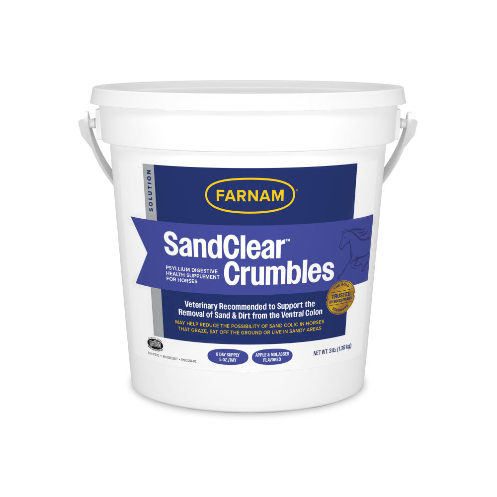 Farnam SandClear Natural Psyllium Crumbles, 20-Lb