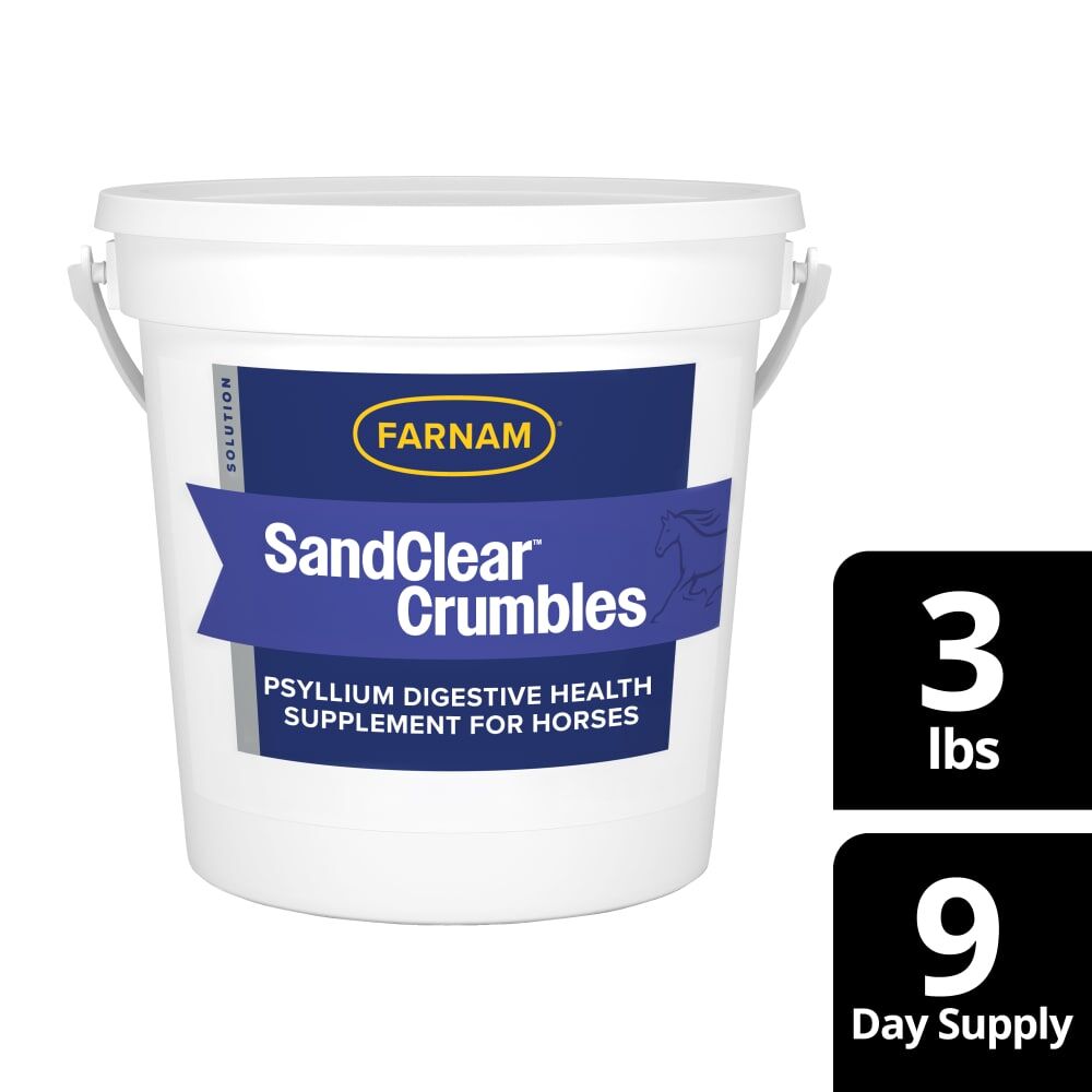Farnam SandClear Natural Psyllium Crumbles, 20-Lb