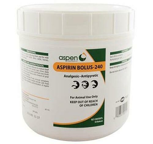 Aspen Aspirin Bolus 240 Grain - 50 Count