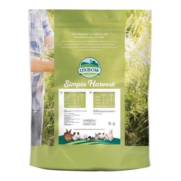 Oxbow Simple Harvest Adult Rabbit Food, 8-Lb