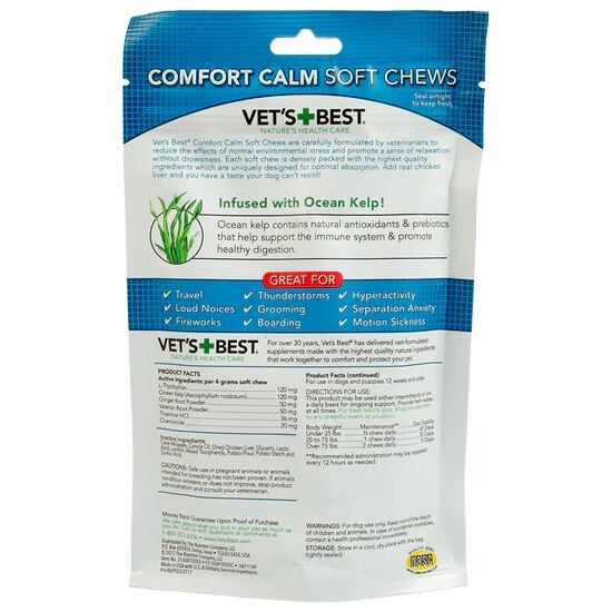 Vet's Best Comfort Calm Soft Chews, 30-Ct