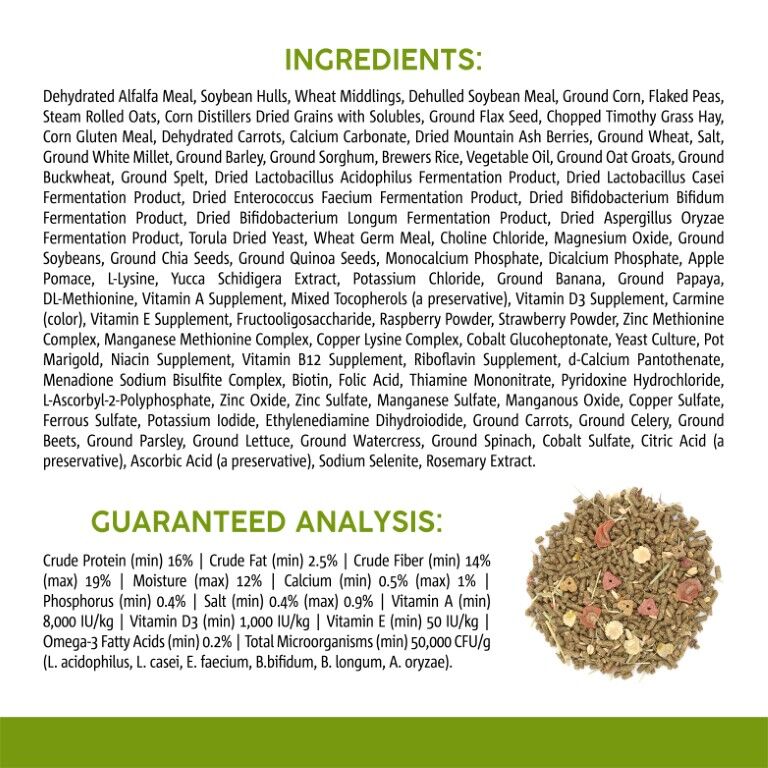 Sunseed Vita Prima Young Rabbit Food, 4-Lb