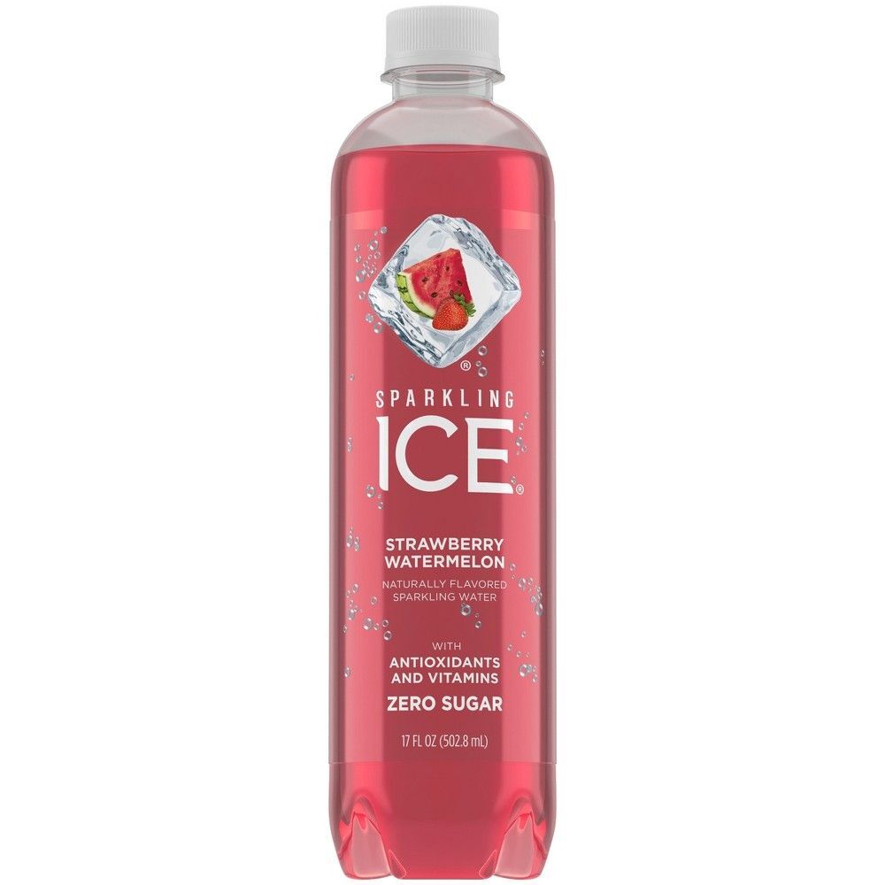 Sparkling Ice Strawberry Watermelon - 17 oz