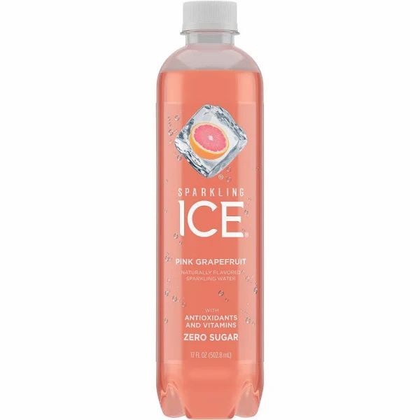 Sparkling Ice Pink Grapefruit - 17 oz