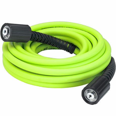 Flexzilla Pressure Washer Hose With M22 Fittings, 3100 PSI, 1/4 in. x 25 ft.
