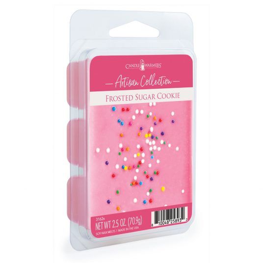 Candle Warmers Frosted Sugar Cookie Artisan Wax Melt, 2.5-Oz