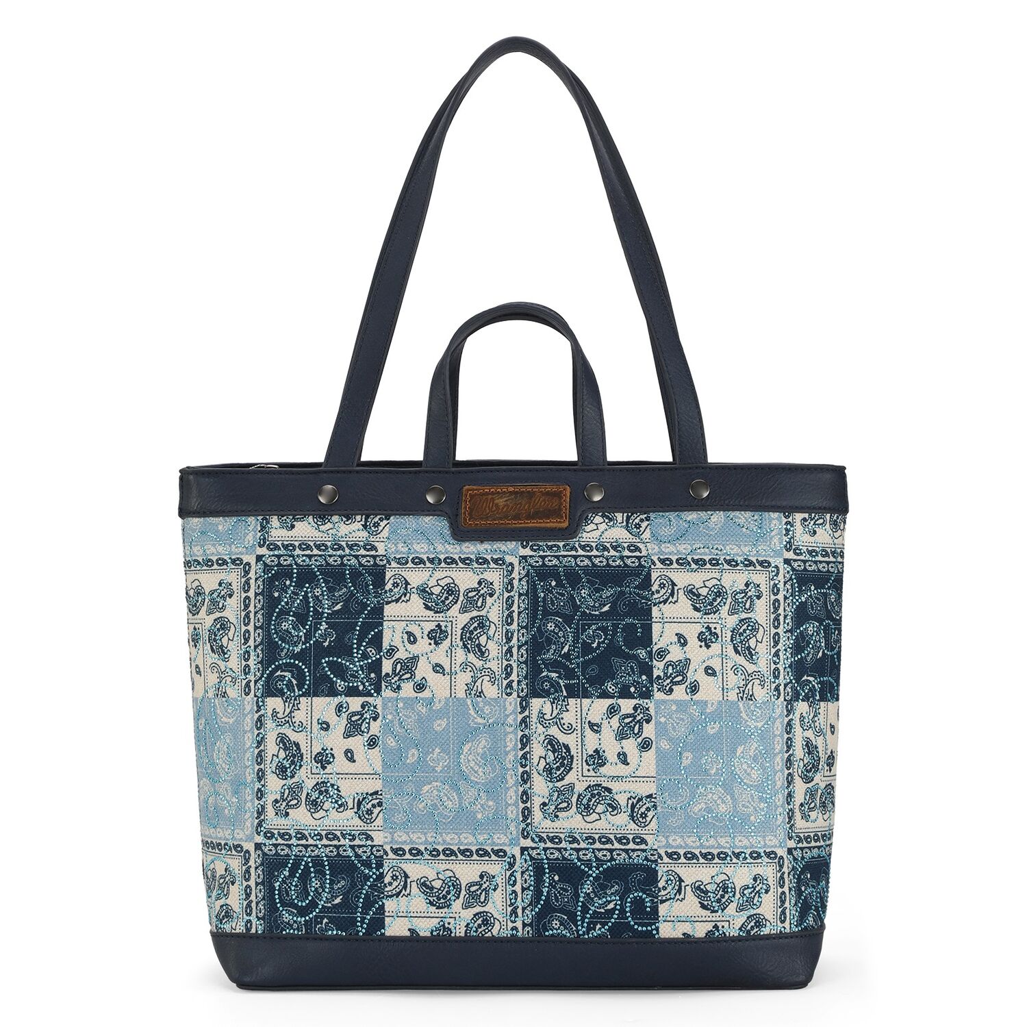 Wrangler Paisley Patchwork Tote