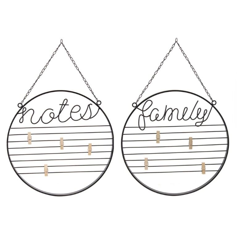 Melrose Family/Notes Board, 2-Pk