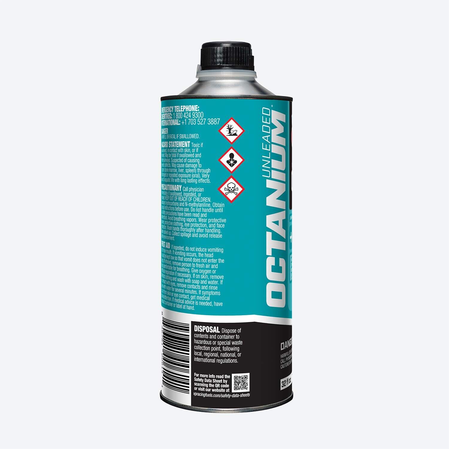 VP Racing Octanium Unleaded Octane Booster, 1-Qt