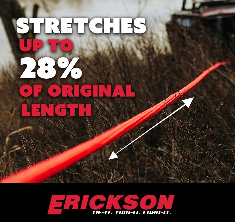Erickson 44,200-Lb Kinetic Recovery Rope, 1.25-In X 30-Ft