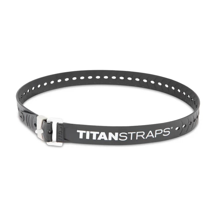 Titan Straps Black Industrial Strap, 36-In