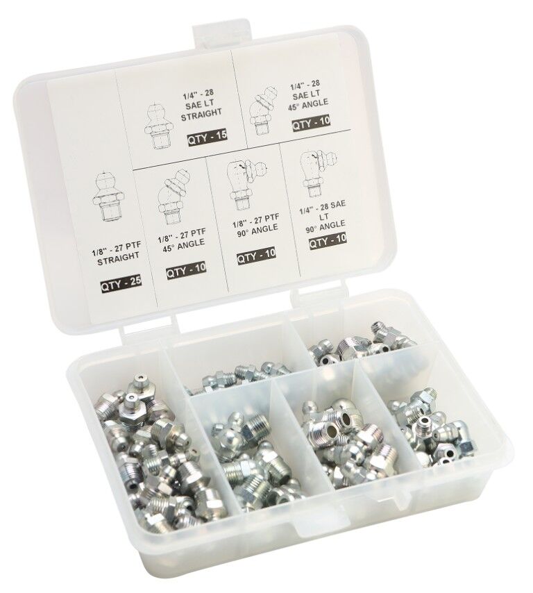 Black Diamond Metric Grease Fittings Set, 80-Pc