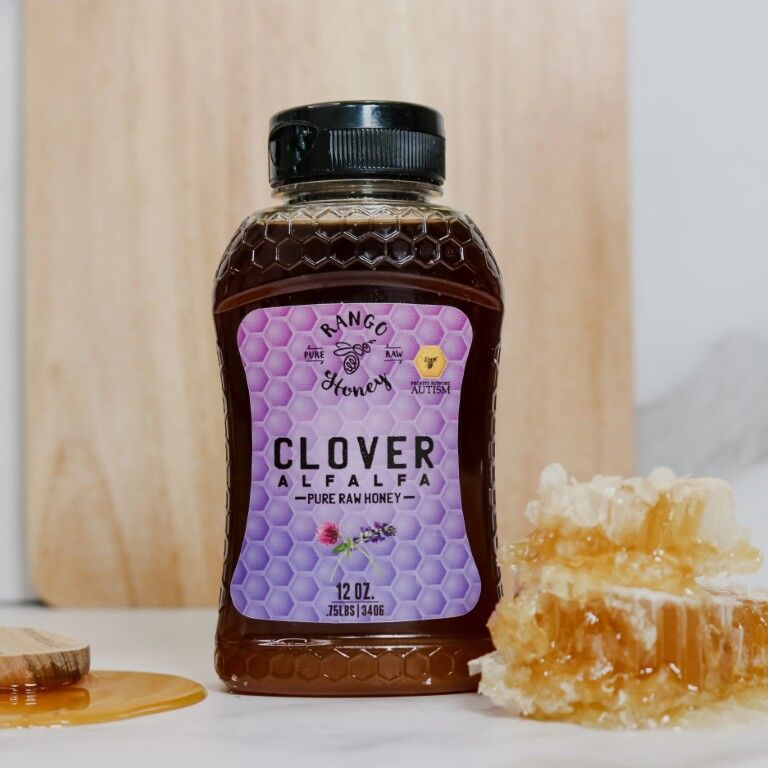 Rango Honey Desert Bloom Squeeze Bottle, 12-Oz