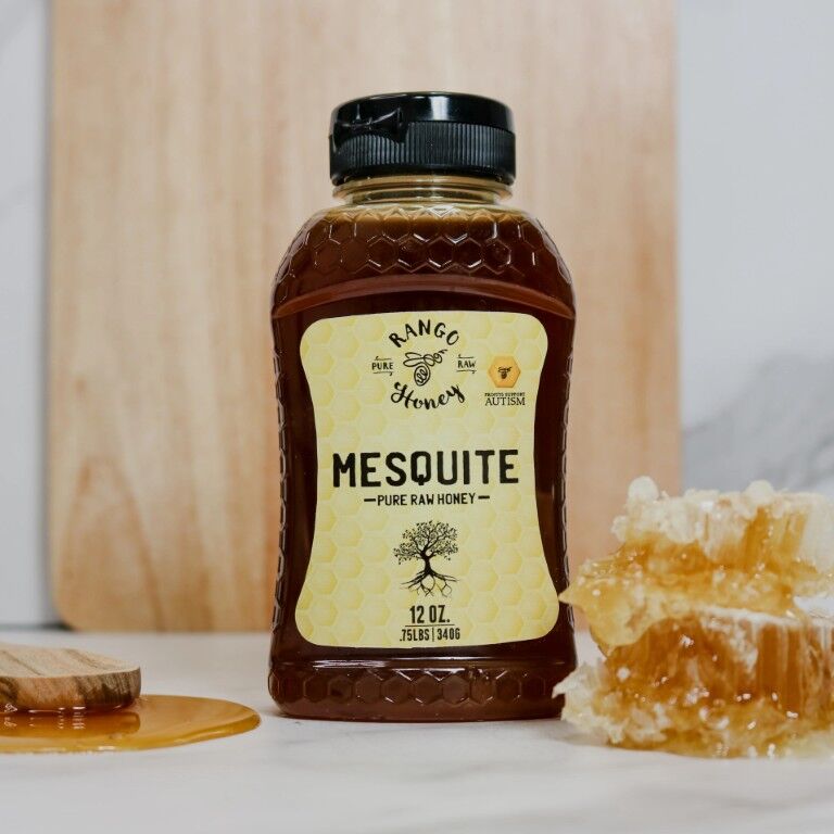 Rango Honey Desert Bloom Squeeze Bottle, 12-Oz