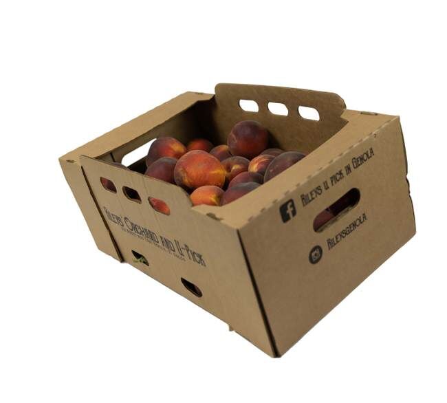 Rileys' Orchard Yellow Freestone Peach Variety, 20-lb Box