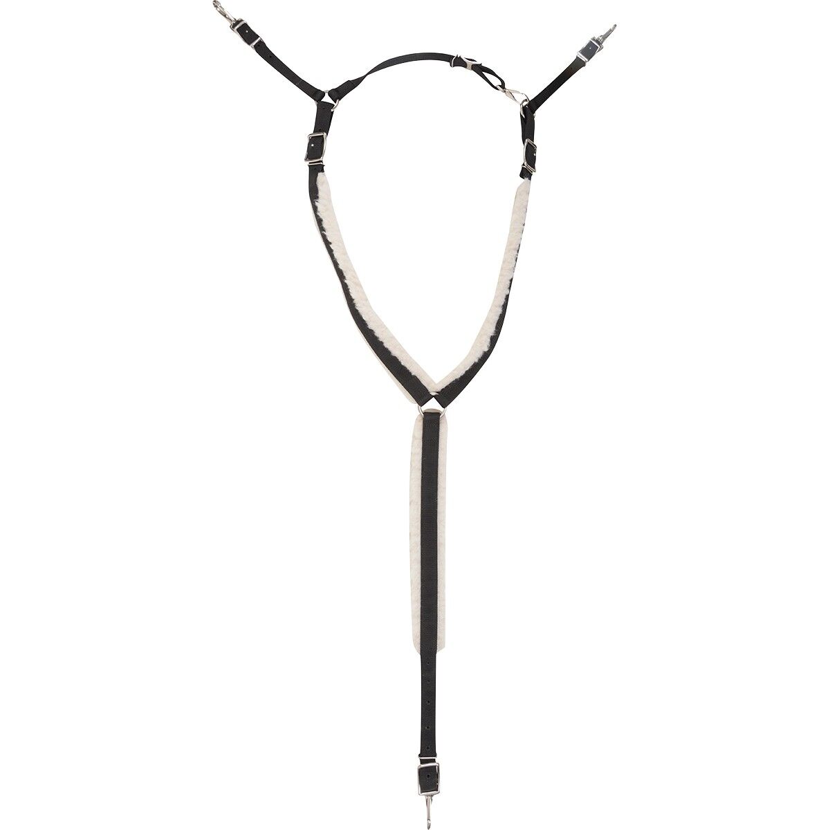 Cashel Soft Saddle Black Breastcollar, 1-In